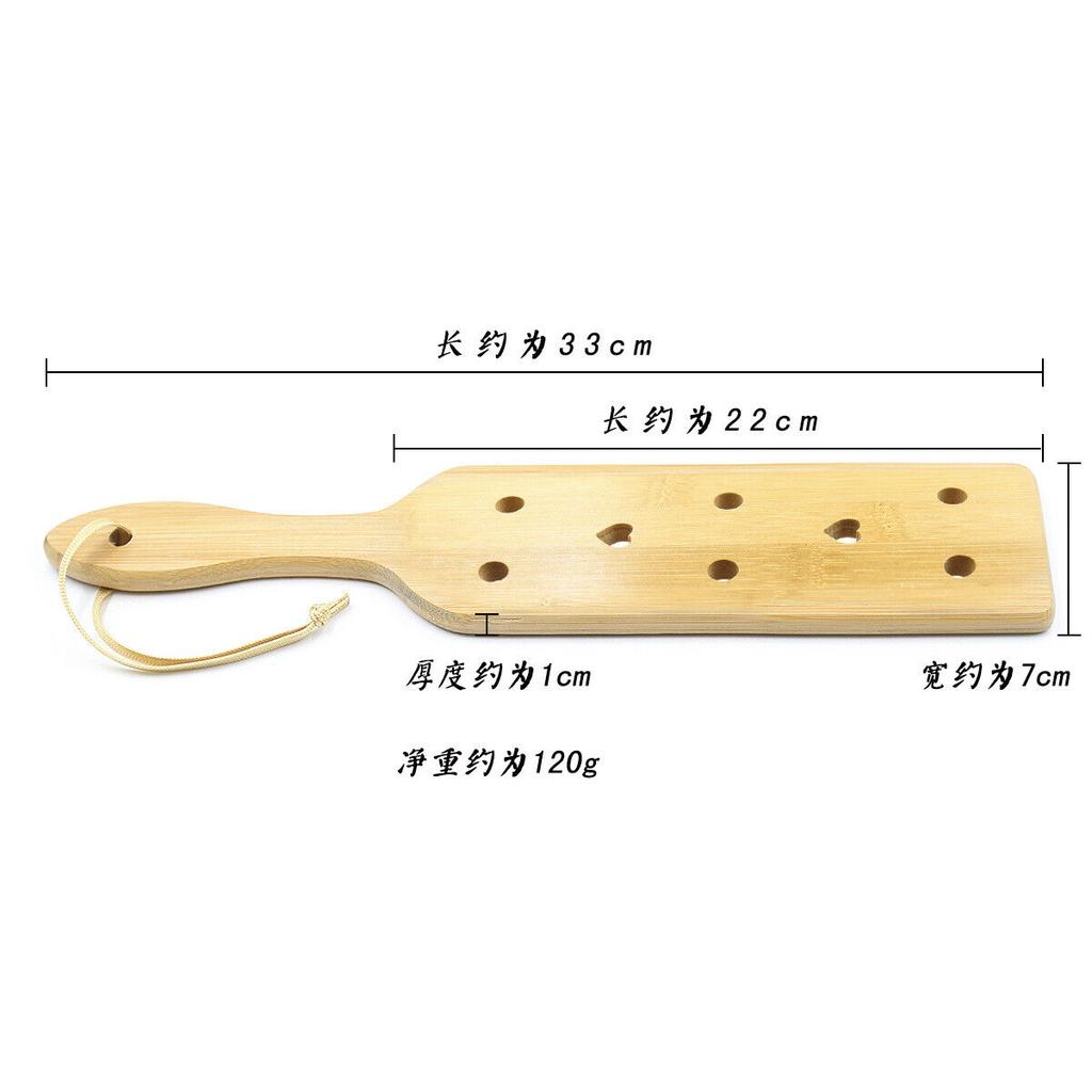 Large Bamboo Kinky Spanking Paddle Whip BDSM Adult Game Slave Erotic Rectangle Sex Toys Couples Flirting Role Play