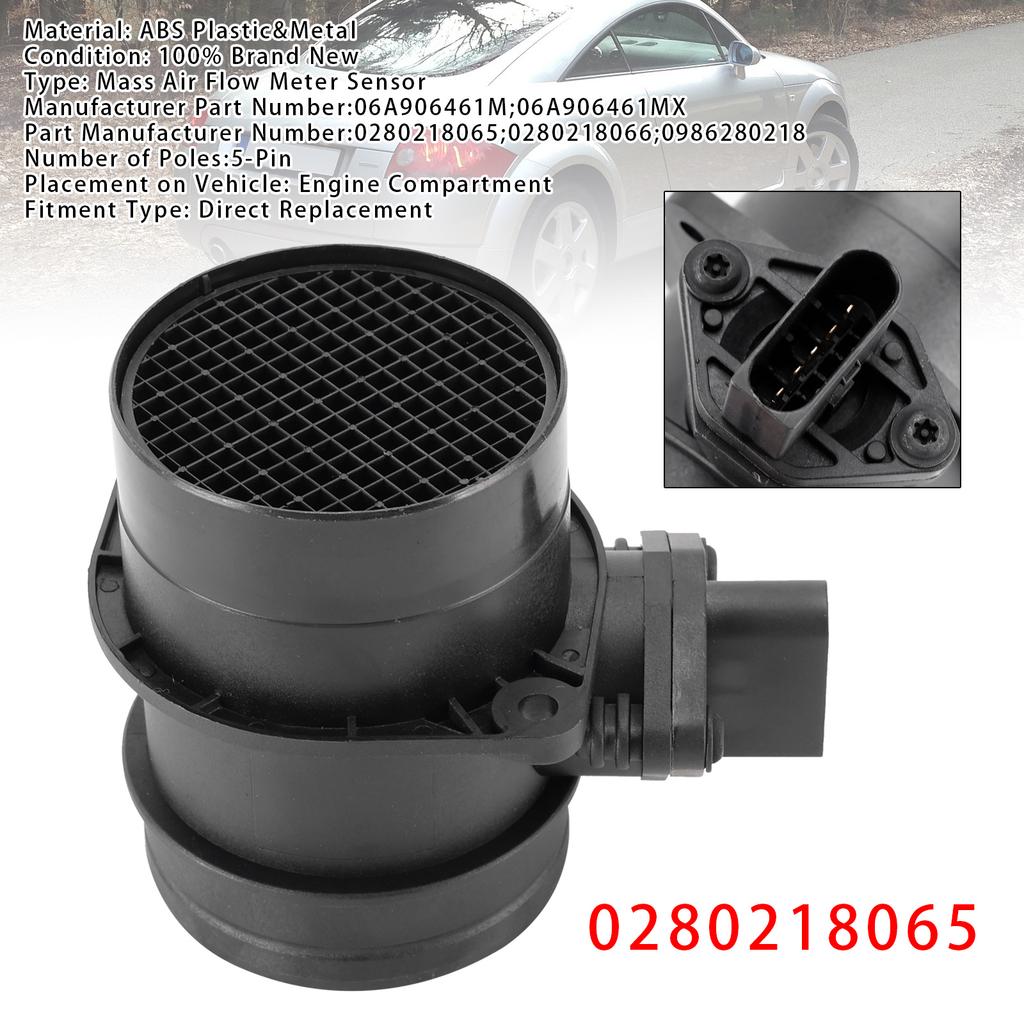 Mass Air Flow Meter Sensor For TT RS6 Avant Leon 0280218065