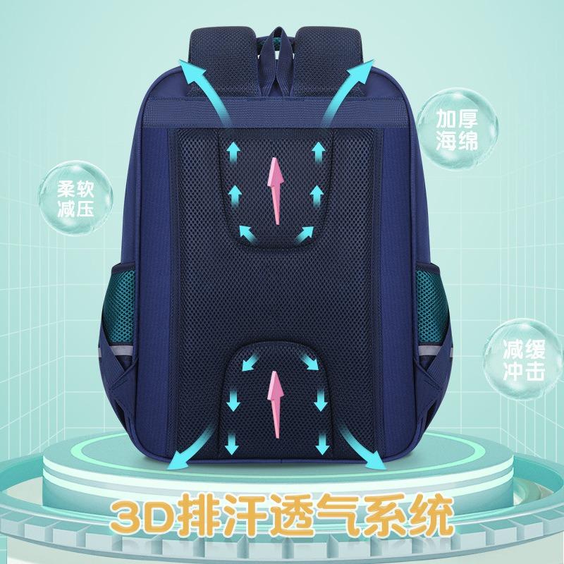 Primary School Bag British Backpack Men's and Women's Children's Backpack Printed Logo