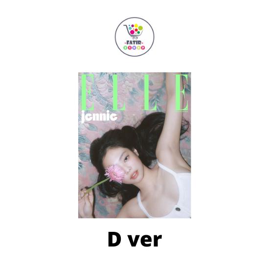 

ELLE СПЕЦИАЛЬНЫЙ ВЫПУСК 2025 08 Обложка журнала ДЖЕННИ Юм Чон х Пак Хэ джун D TYPE JENNIE