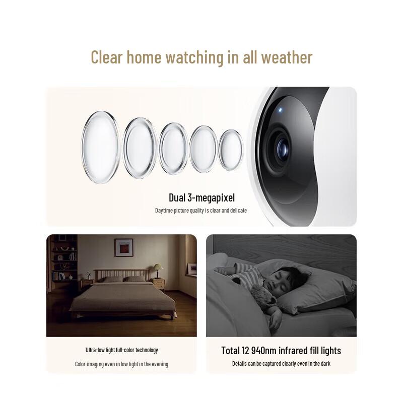 Xiaomi C300 Dual-Lens Smart Security Camera