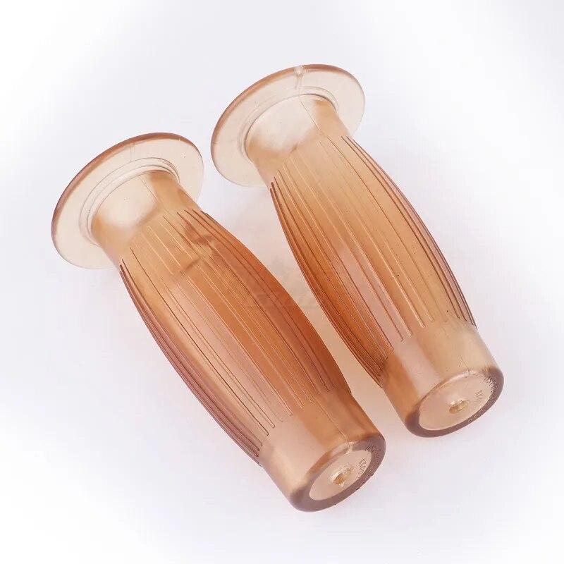 7/8" Handle Bar Coke Bottle Style Motorcycle Vintage Handlebar Grip For Suzuki Kawasaki For Harley Chopper