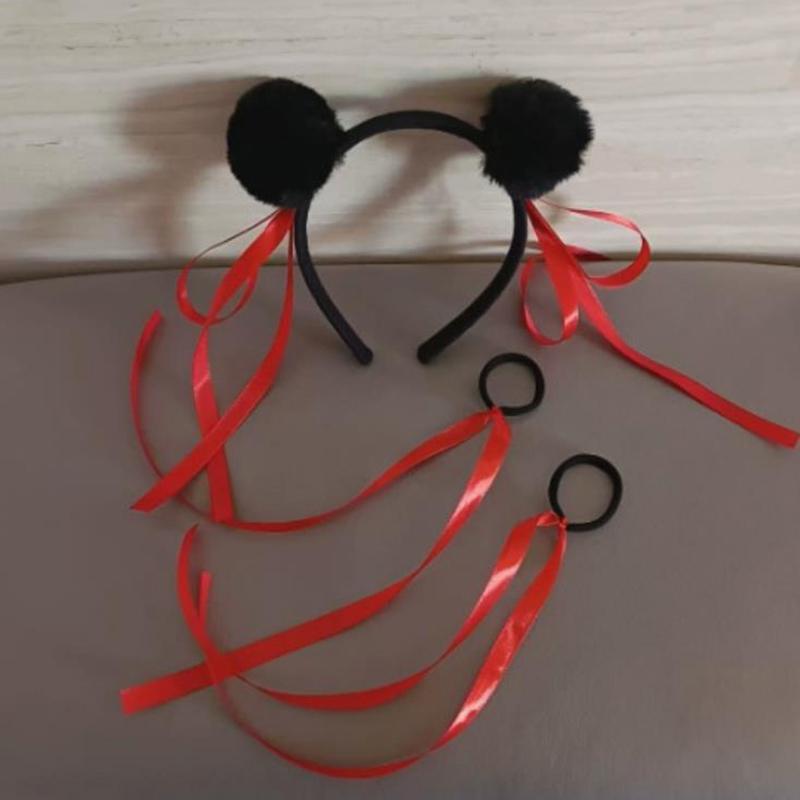 

Nezha Hair Band Girls Boys Cartoon Ne Zha 2 Cosplay Costume Accessories Dress Up Party Prop