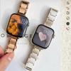 Pulseira Fina de Metal para Apple Watch Ultra 3 2 49mm 11 10 42/46mm 9 8 7 41/45mm 6se 44 40mm Pulseira de Aço Inoxidável para Bracelete iWatch