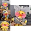 Soft And Adorable 12"/30cm Lalafanfan Cafe Mimi Yellow Duck Costume Plush Toy