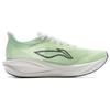 New LINING Feidian 5 Challenger Running Shoes Men's Low Top Standard White/Fluorescent Bright Green ARMV001-19