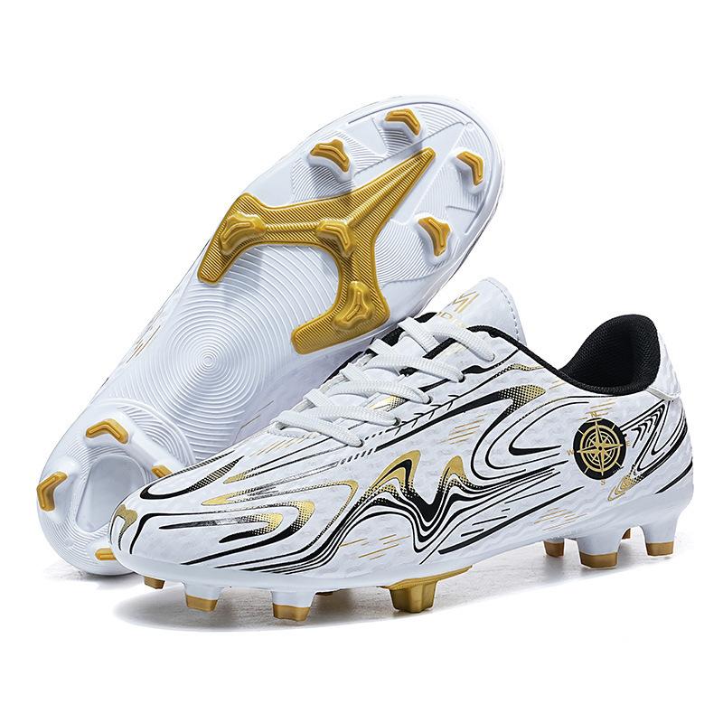 Large Size Football Shoes AG Long Nails Broken Nails Boys and Girls Teenagers Students Professional Game Training Sports Shoes