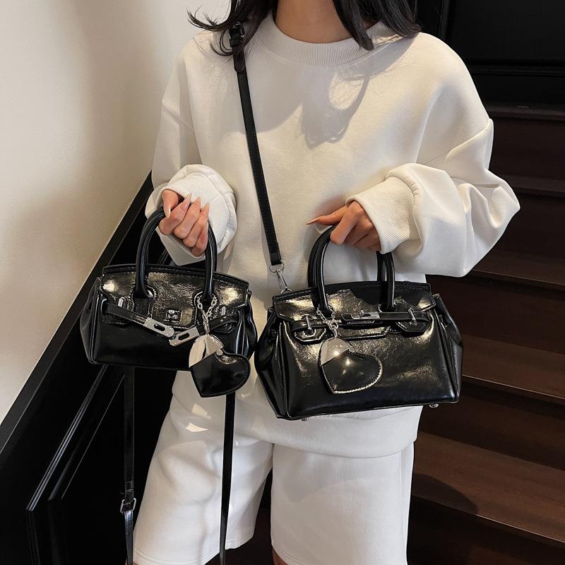 Handtasche Damen Neu Lässig Weiches Leder Pendler Schulter Schrägtasche