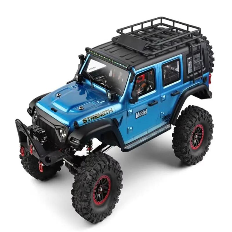 Nový elektrický 1:10 velkých RC aut 2,4G LED světlo 4WD model terénního vozidla na dálkové ovládání SUV mechanické nákladní auto šplhací auto Chlapci Dárek Dětská hračka