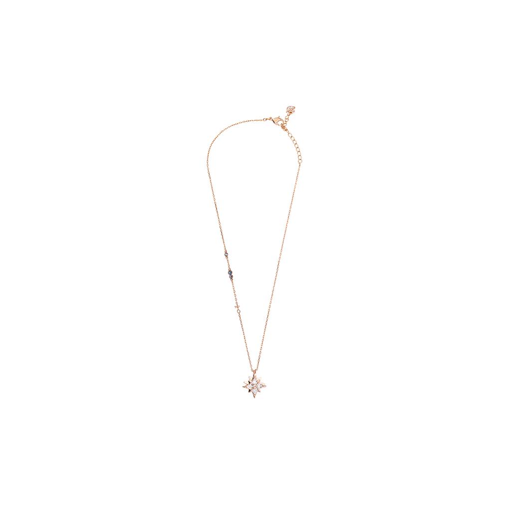 Swarovski Symbolica Artificial Crystal Necklaces Womens Rose Gold tone Plated
