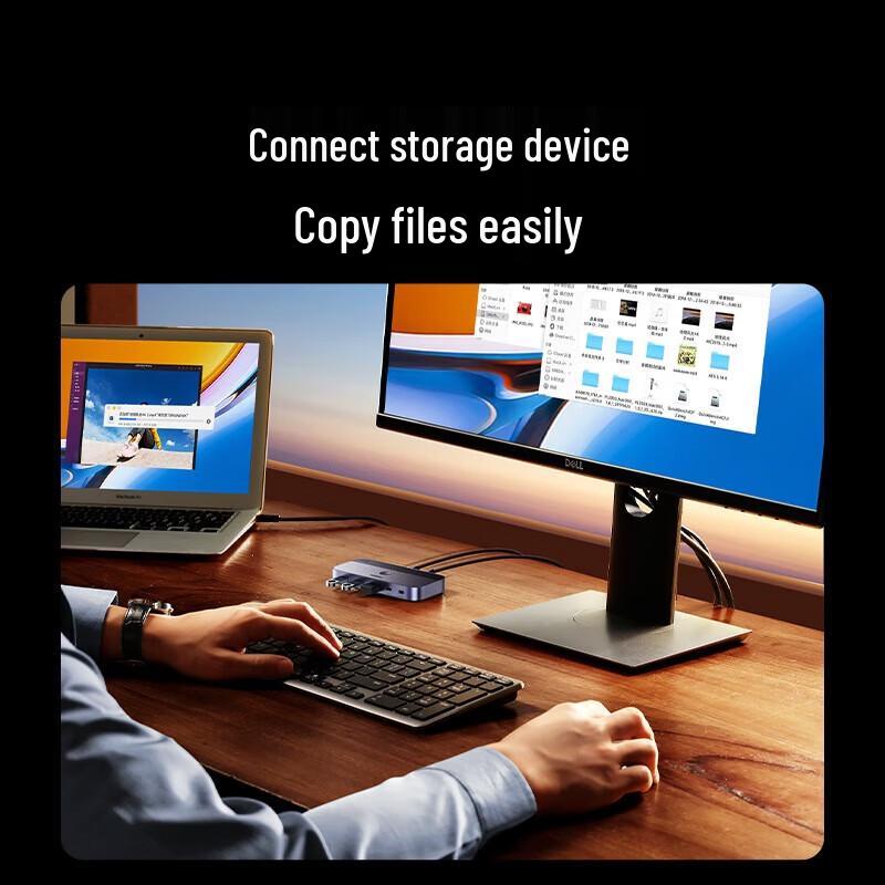 UGREEN USB 3.0 KVM Switch 2 In 4 Out