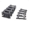 50Pcs/Lot City Trains Train Track Rail Straight Rails Technical Building Blocks Set Bricks Model Kids Classic Toys For