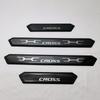 For Yaris Cross 2024 Door Sill Protector Auto Threshold Scuff Plate Stickers Steel Pedal Cover Car Styling Accessories
