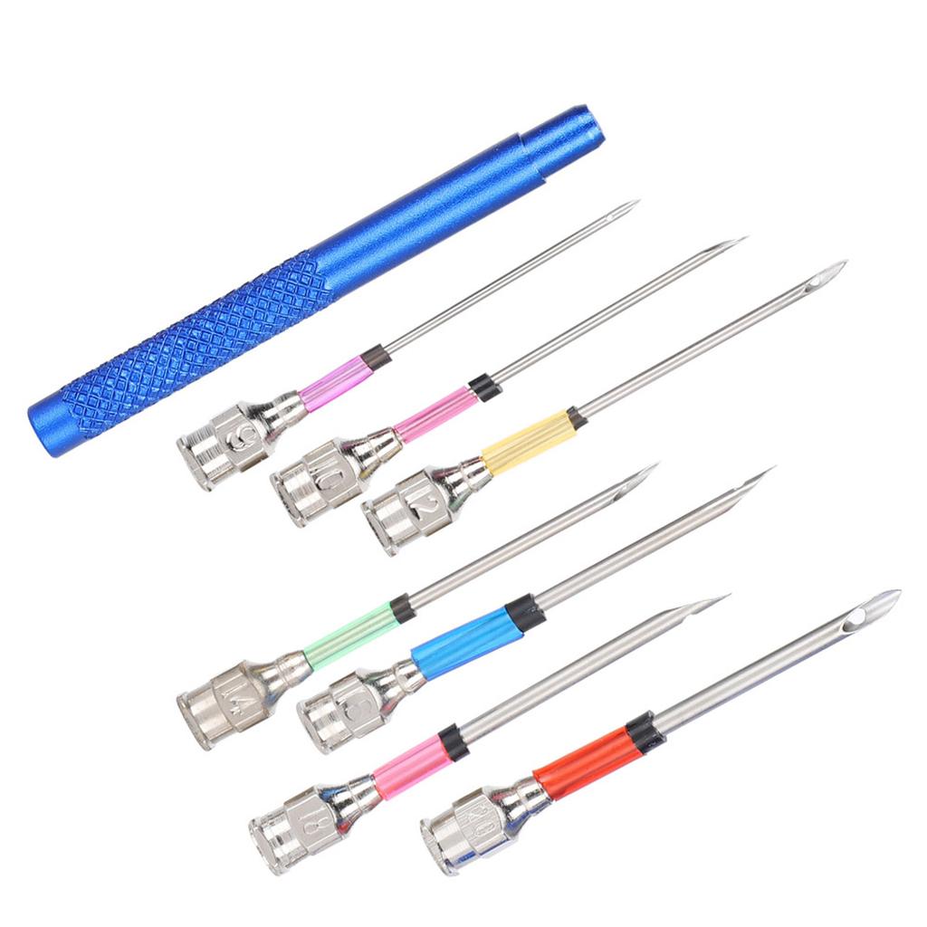 Steel Embroidery Stitching Punch Needles Set Knitting Art Needles with Handle