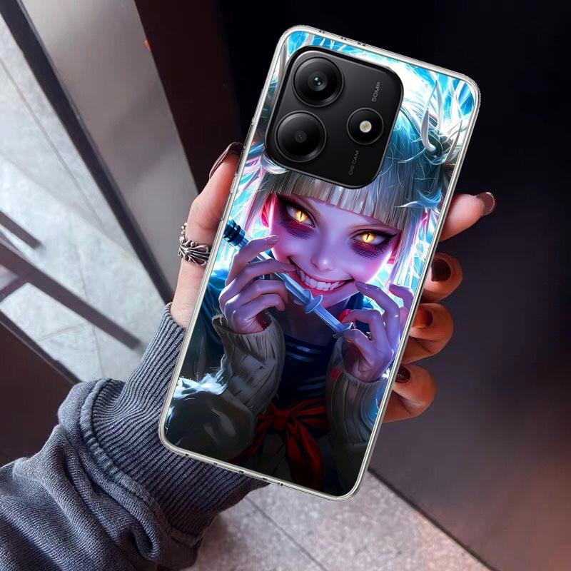 Himiko Toga My Hero Phone Case For Xiaomi Redmi Note 10 11 12 13 14 15 Pro Plus 11S 12S 14S 11T 11E 10S Soft TPU Back Cover Redm
