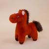 Sprout Realistic Plush Horse Stuffed Animal Soft Crystal Fleece Lifelike Pony Chinese Zodiac Horse Mascot Kids Birthday Gift Toy