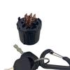 Lawn Mower Ignition Switch - 3 Position 5 Pin, Reliable Replacement Garden Power Tool Accessories                New