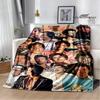 Sänger H-Harry-Styles bedruckte Decke Picknickdecken Flansch warme Decke Weiche und bequeme Decke Bettwäsche Geburtstagsgeschenk