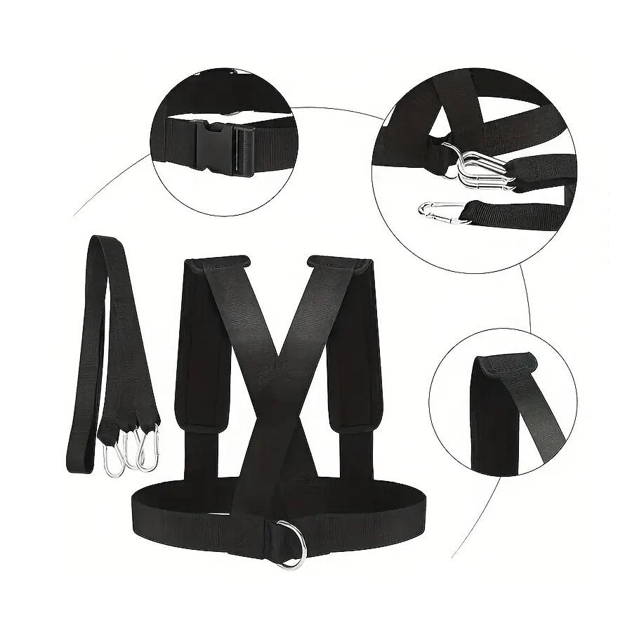 Strength & Agility Resistance Band with Sled Harness