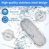 Stainless Steel Watch Cleaner Mesh Basket Soundwave Technology Cleaner Basket Multi-Size For Jewelry, Eyewear, And Parts