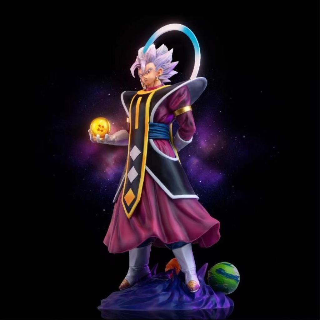 JT Toy Dragon Ball Anime Model Vegetto 37cm Figurine Grand Priest Vegetto Figures PVC Statue Collection Model Birthday Toy Gift