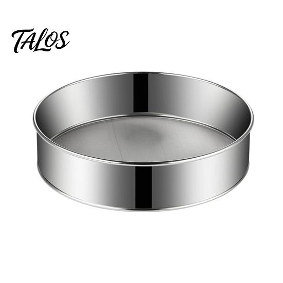 Kitchen Gadget for Pastry Stainless Steel Flour Sifter, Handheld Fine Mesh Strainer, Durable Corrosion Rust Resistant Sifter Round Sieve Cocoa