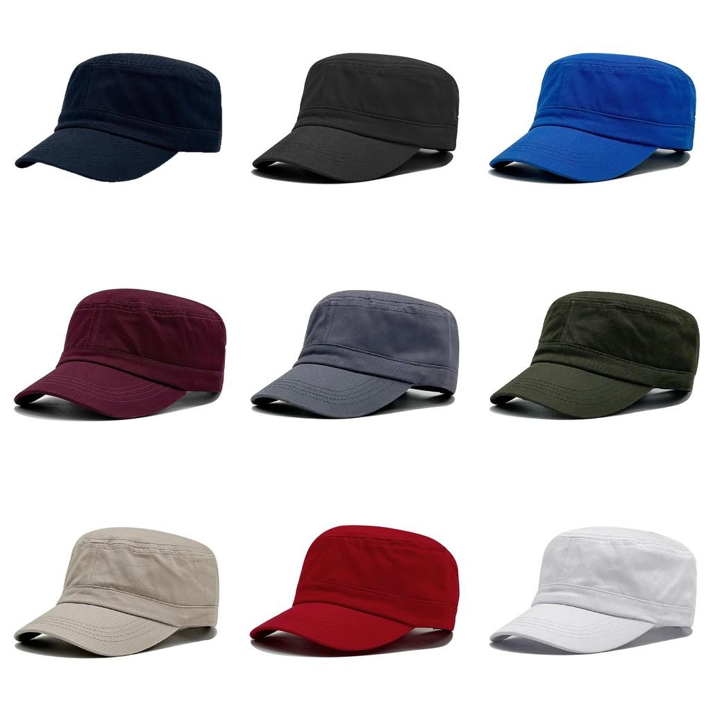 Solid Color Simple Casual Neutral Cotton Duckbill Cap For Daily Use Outdoor