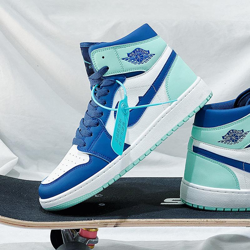 Buy 2022 New Fashion Hightop Sneakers Basketball Shoes Couple Shoes