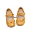 Girls Bow Princess Leather Shoes 2025 Autumn New Children's Baby Beanie Shoes Girls Mary Jane Single Shoes Trend