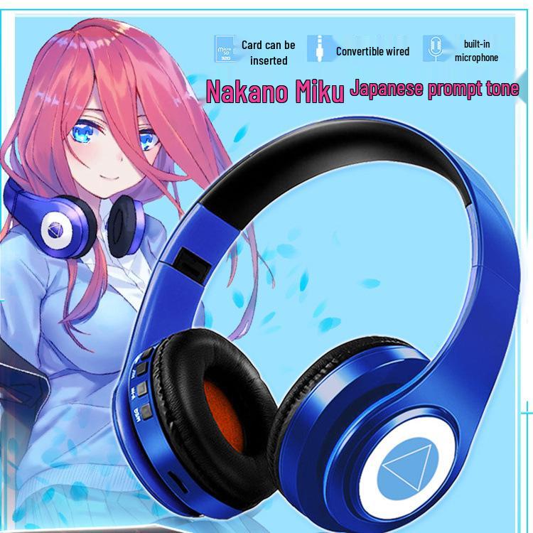 

Накано Мику Пять Невест Bluetooth Беспроводные Аниме Наушники Standard Box