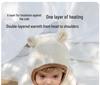 Cozy Hooded Scarf Hat for Infants & Toddlers - Cute & Warm for Autumn/Winter