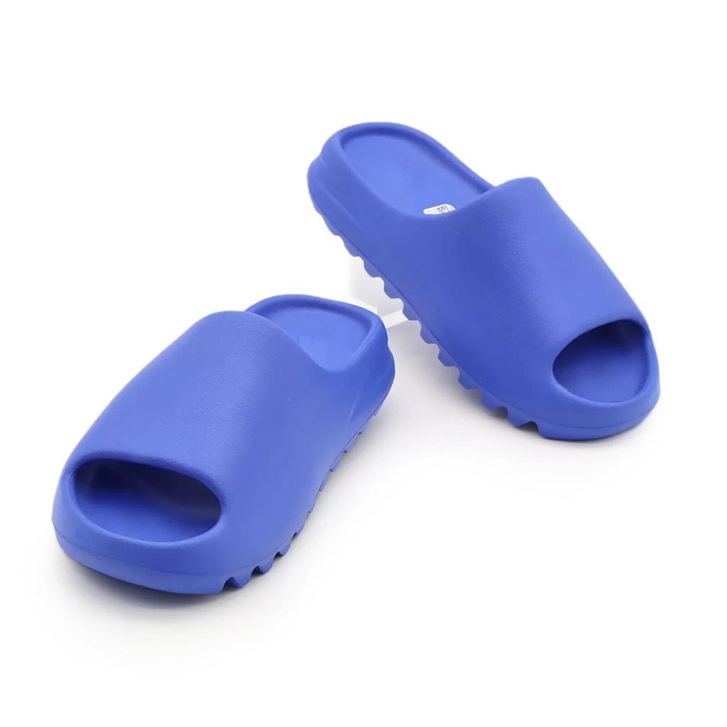 ID4133 Adidas Yeezy Slide Azure Cobalt Royal Blue Sapphire Indigo Marine (Men's)