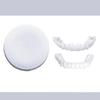 The New Simulation Braces Upper Lower Teeth Whitening Silicone Teeth Sticker Dentures