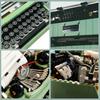 23009MOC Retro Typewriter Printing Boy Small Particle Assembled Building Block Toys