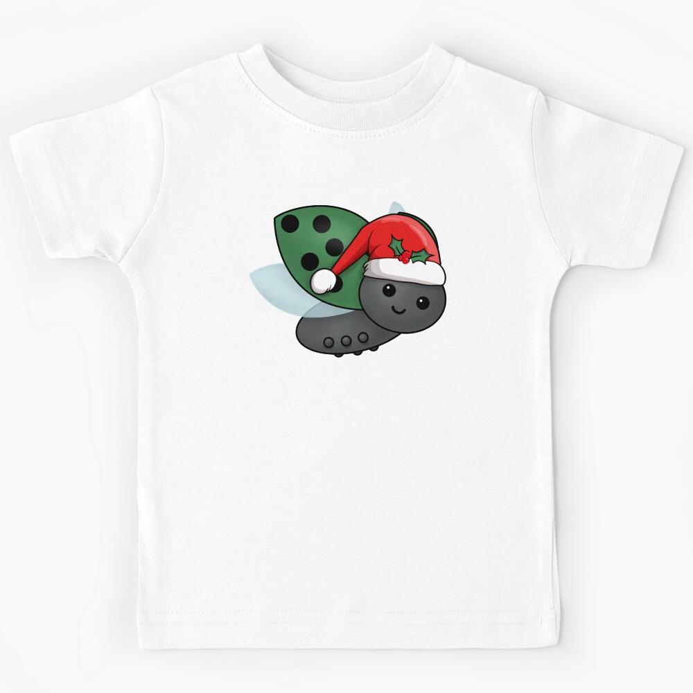Christmas Ladybug Kids T-Shirt 140