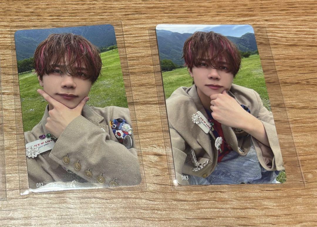 

[USED] INI Kyosuke Fujimaki 7000 yen Trading card 082 083 EC venue