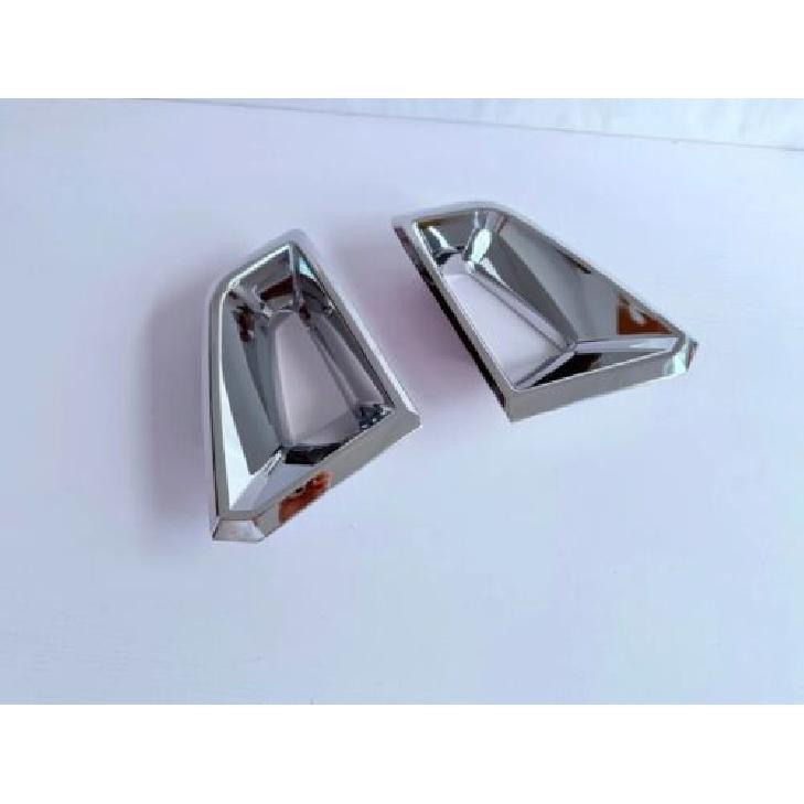 For 23-25 Chevrolet Colorado Chrome Front Grille Air Vent Frame Bezel Cover Trim