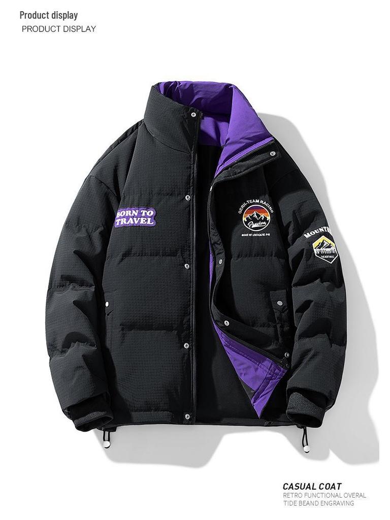 2025 Winter MLB & NY Collab High-Quality Men's American Streetwear Down Jacket