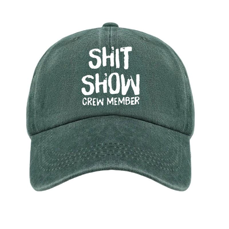 Trendy Versatile Hip Hop Letter Printing Washed Old Soft Top Sunshade Baseball Cap Unisex Baseball Cap