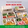 ZLIII Biodegradable Compartmented Lunch Boxes with Lids