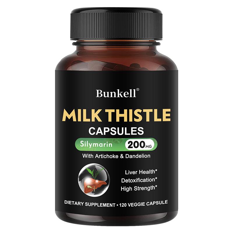 Herbal Extract Dietary Supplement, With Artichoke, Dandelion, 120 Capsules Per Bottle 120 Capsules