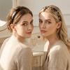 Koreanischer Schildpatt-Haarreif Breites rutschfestes Zahn-Stirnband Neuer Retro-Leoparden-Haarreif Büro