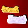 Merry Christmas Silicone Mold Heat Resistant Food Grade Silicone For Handmade Candle Chocolate Baking Holiday Decoration