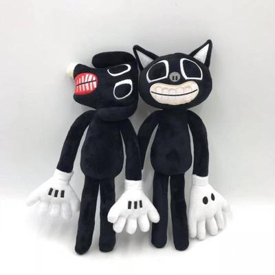 Siren Head Plush Toy Black Cartoon Cat Stuffed Doll Horror Character Figure Kids Birthday Gift