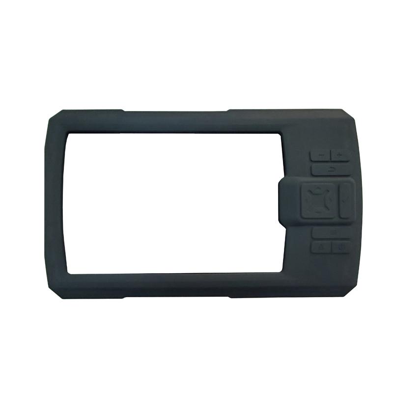 Silicone Soft Shell Bumper Cover Protective Frame Case Screen Protector Film For Garmin Striker 7/5 Vivid 7cv 7sv 7dv 5cv 5dv