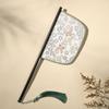 Long Handle Chinese Style Fan Exquisite Decorative Fan Home Decoration Hand Held Fans  Summer