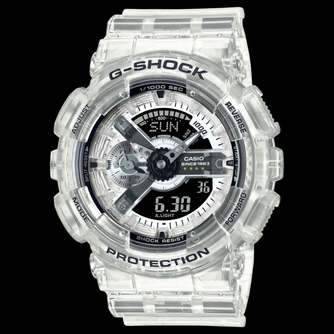 

Casio G-Shock 40-летие Серия Прозрачный Скелетон, GMA-S114RX-7AJR, Прозрачные Часы S-Серии, Водонепроницаемость 20ATM, Ударопрочные, Совершенно Новые
