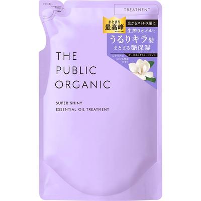 TOKYO COMPOSITE The Public Organic THE PUBLIC Organic Super Shiny SM Treatment Refill 400mL Shampoo/conditioner (premium) After Shampooing, Drain Wate