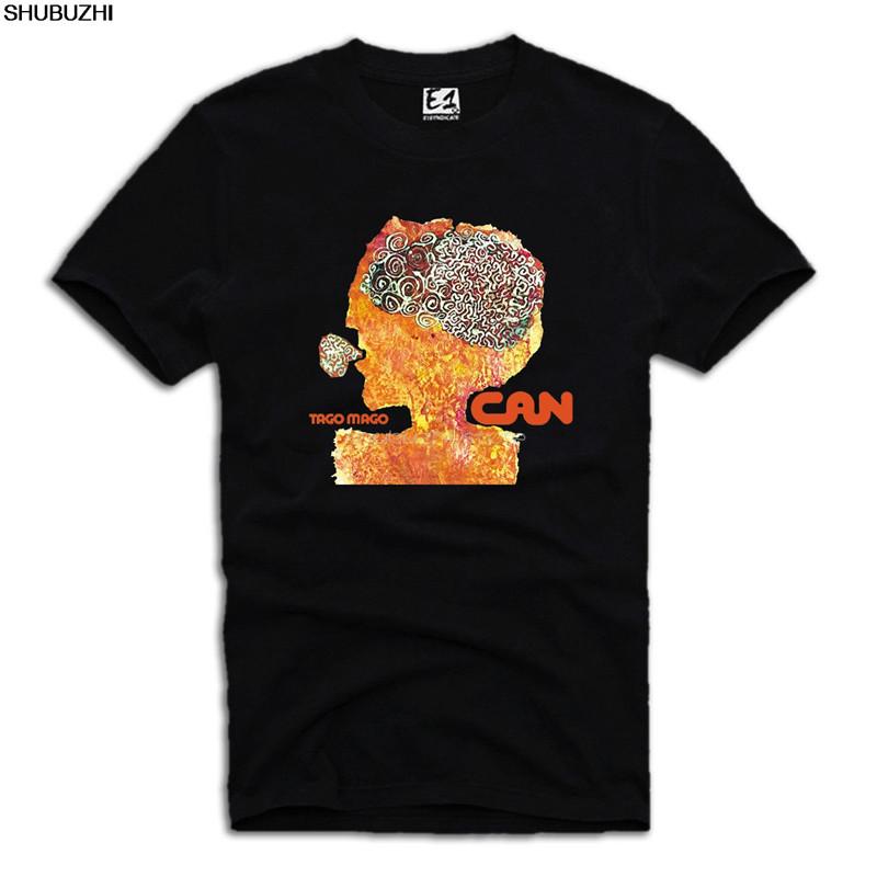 CAN ALBUM BAND MUSIC TSHIRT TAGO MAGO PROG ROCK KRAUTROCK A240DTG Cartoon t shirt men Unisex Fashion tshirt Loose Size sbz6517 S