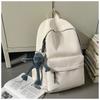 The new schoolbag is high-value, fresh and sweet backpack, couple light travel, spring outing, large-capacity backpack.